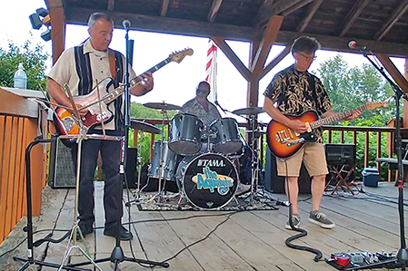 Aquatudes at Prospect Mountain Campground, 8/13/22